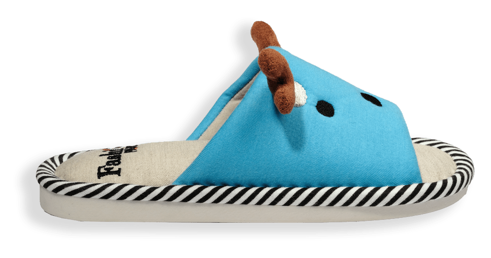 Pantofola bambini blu chiaro Deer Collection – Fashion Parcel